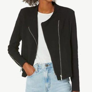 NWT Blank NYC Black Mesh Moto Jacket size M